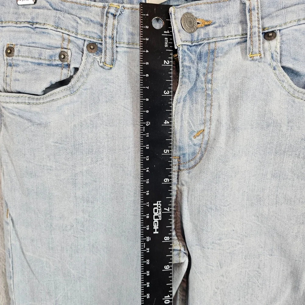 Levi's 502 Regular Taper Blue Denim Stretch Jeans Boys Size 14 27x29 27x27